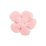 Italian Pink and Gray Flower Applique - 2"