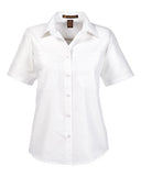 Harriton Women's Key West Short Sleeve Performance Staff Shirt