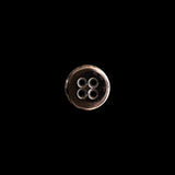 Italian Gunmetal 4-Hole Button - 16L/10mm