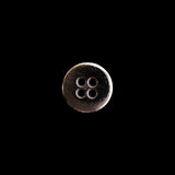 Italian Gunmetal 4-Hole Button - 18L/11.5mm