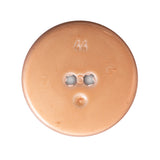 Italian Rose Gold Gravel 2-Hole Button - 36L/23mm
