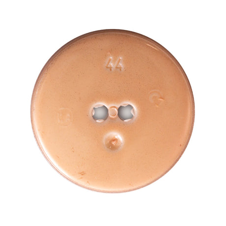 Italian Rose Gold Gravel 2-Hole Button - 36L/23mm
