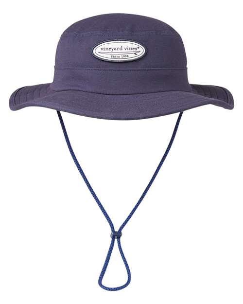 vineyard vines Surf Patch canvas bucket hat designed for relaxed beach days and sunny outings