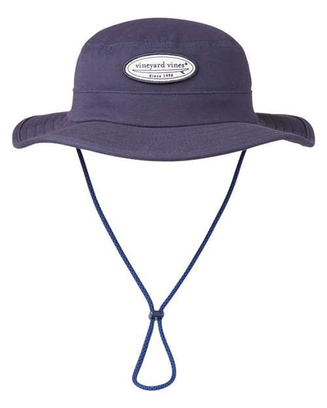 vineyard vines Surf Patch canvas bucket hat designed for relaxed beach days and sunny outings