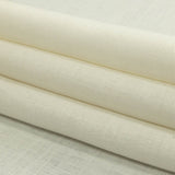 White Heavyweight Linen Woven