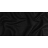 Black Heavyweight Linen Woven