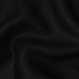 Black Heavyweight Linen Woven