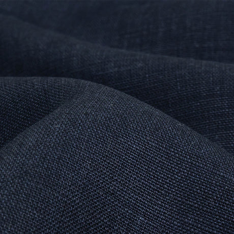 Navy Heavyweight Linen Woven
