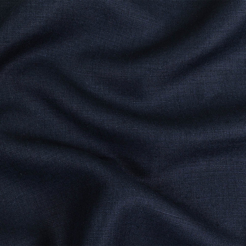 Navy Heavyweight Linen Woven