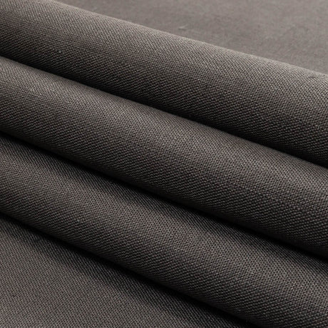 Smoke Gray Heavyweight Linen Woven