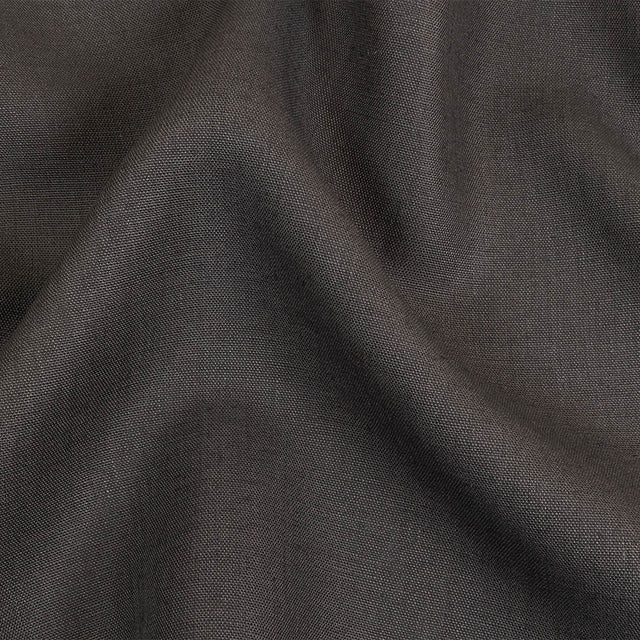 Smoke Gray Heavyweight Linen Woven