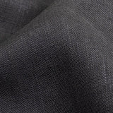 Charcoal Heavyweight Linen Woven