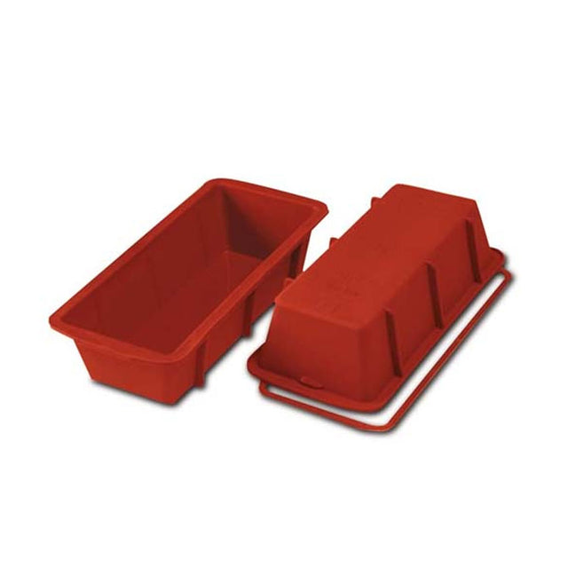Silikomart Flexible Bakeware Plum Cake 50.7 Oz, 9.45" x 4.13" x 2.56" High