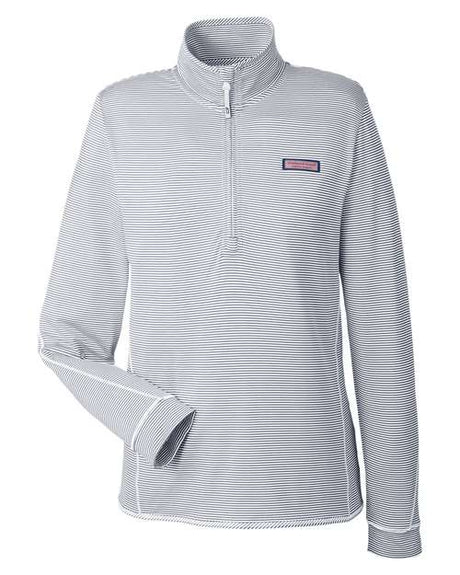 Women's Microstripe Sankaty Half-Zip Pullover