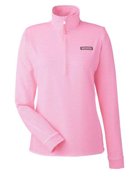 Women's Microstripe Sankaty Half-Zip Pullover