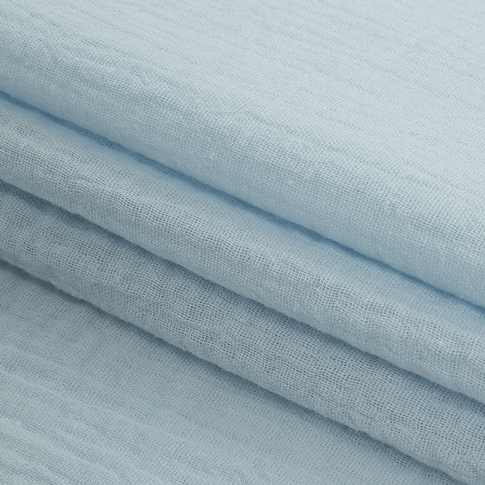 Double Cotton Gauze - Light Blue - Talamanca Collection