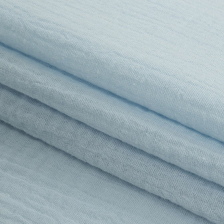 Double Cotton Gauze - Light Blue - Talamanca Collection