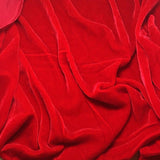 Silk Rayon Velvet Fabric - 80 Percent Rayon 20 Percent Silk, Velvet, 45" Width, 180 GSM (1 Yard)