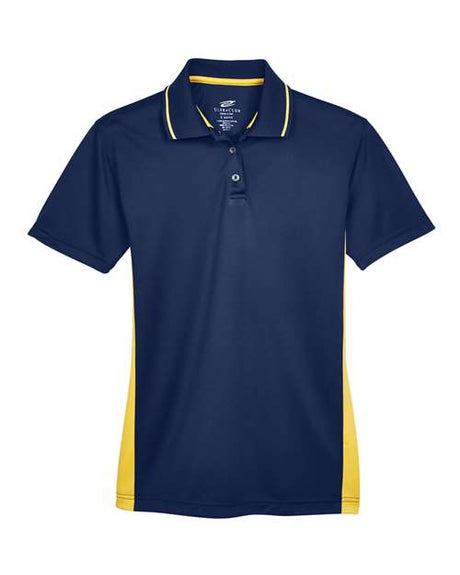 UltraClub Women's Cool & Dry Sport Two-Tone Polo