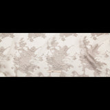 Metallic Tuffet and Pure Cashmere Abstract Luxury Organza Brocade