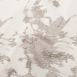 Metallic Tuffet and Pure Cashmere Abstract Luxury Organza Brocade
