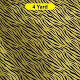 Zebra Flocking Taffeta Flocking Velvet Zebra Fabric 60" Wide