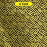 Zebra Flocking Taffeta Flocking Velvet Zebra Fabric 60" Wide