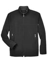 North End Men's Three-Layer Fleece Performance Soft Shell Jacket