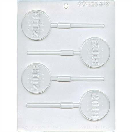 2018 Sucker Chocolate Mold