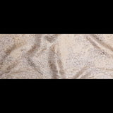 Metallic Golden Egg and Moonlight Abstract Luxury Brocade