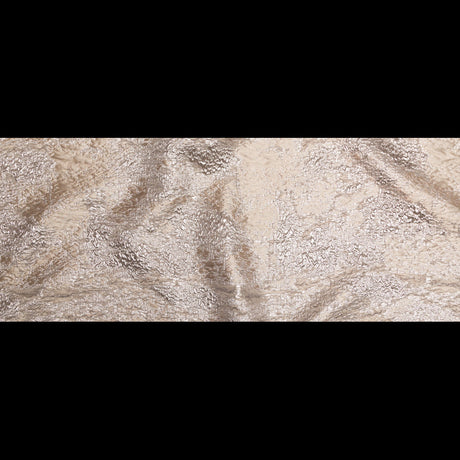 Metallic Golden Egg and Moonlight Abstract Luxury Brocade