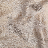 Metallic Golden Egg and Moonlight Abstract Luxury Brocade