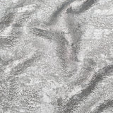 Metallic Silver and Moonstruck Abstract Luxury Brocade