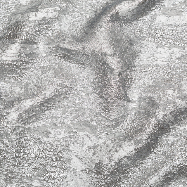 Metallic Silver and Moonstruck Abstract Luxury Brocade