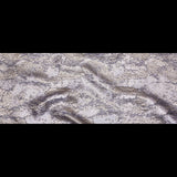 Metallic Aluminum and Orchid Haze Abstract Luxury Brocade
