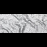 Metallic Matte Silver Abstract Luxury Brocade