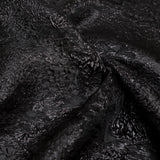 Metallic Black Abstract Luxury Brocade