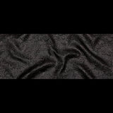 Metallic Black Abstract Luxury Brocade