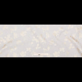 Metallic Aloe Wash and White Sand Floral Luxury Brocade