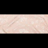 Metallic Dusty Pink and Linen Floral Luxury Brocade