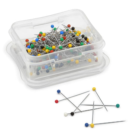 Dritz Ball Point Pins - 1.0625" Assorted Colors - 175 ct