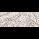 Metallic Silver and Castle Wall Rosy Luxury Brocade