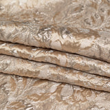 Metallic Crockery and Twill Rosy Luxury Brocade