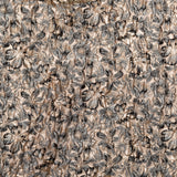 Metallic Antique Bronze, Portabella, Flint Gray and Black Floral Luxury Brocade