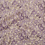 Metallic Sesame and Shadow Purple Floral Luxury Brocade