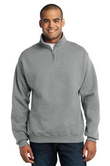 Jerzees® NuBlend 1/4-Zip Cadet Long Sleeve Collar Sweatshirt