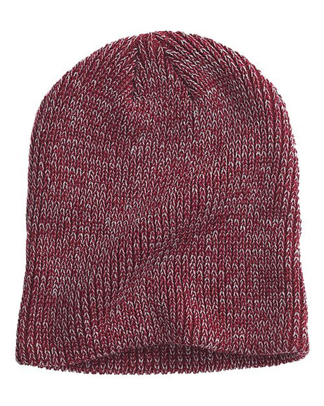 Ribbed Marled Beanie