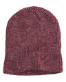 Ribbed Marled Beanie