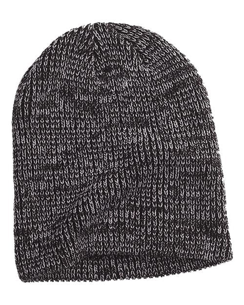Ribbed Marled Beanie