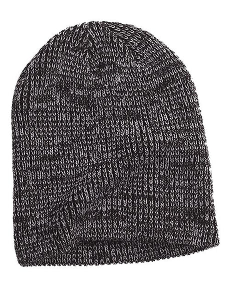 Ribbed Marled Beanie